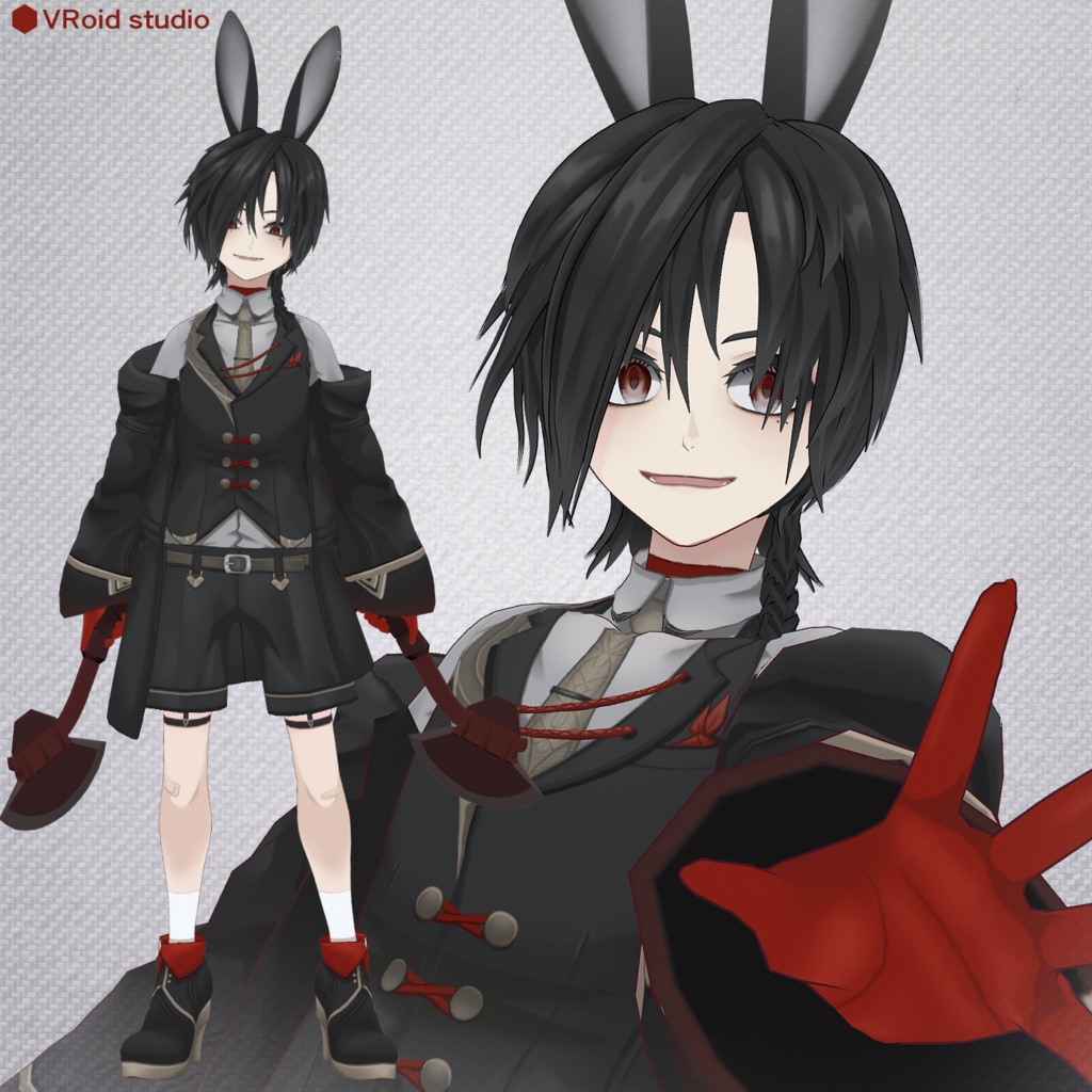 魂募集3DVtuberモデル『執行人』限定1点のみ