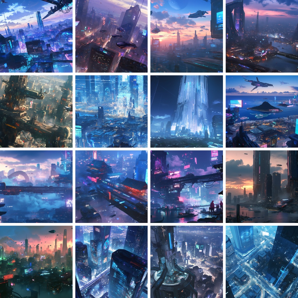 【100枚】≪背景パック≫ サイバーパンク