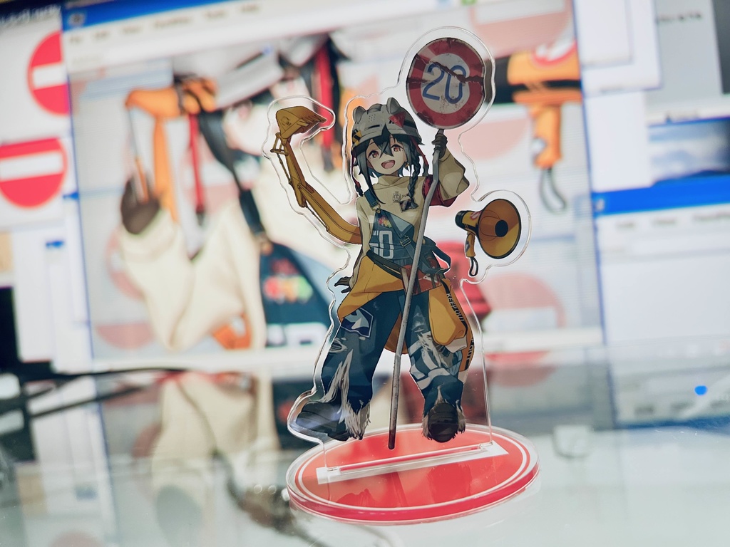 識色しらべキービジュ　アクリルフィギュア