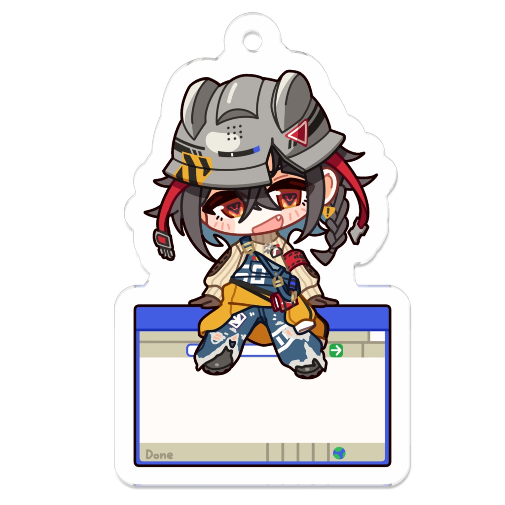 識色しらべ アクリルキーホルダー