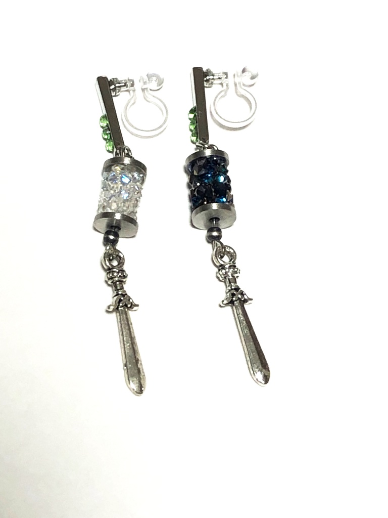 【twst】シルバーイメージ ノンホールピアス