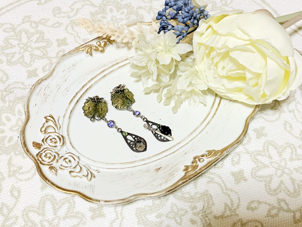 【twst】fleur(イヤリング/ピアス)