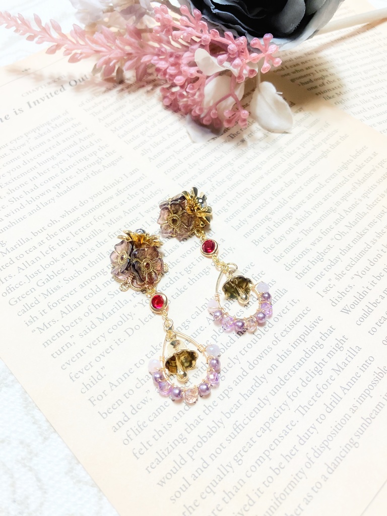 【twst】fleur(イヤリング/ピアス)