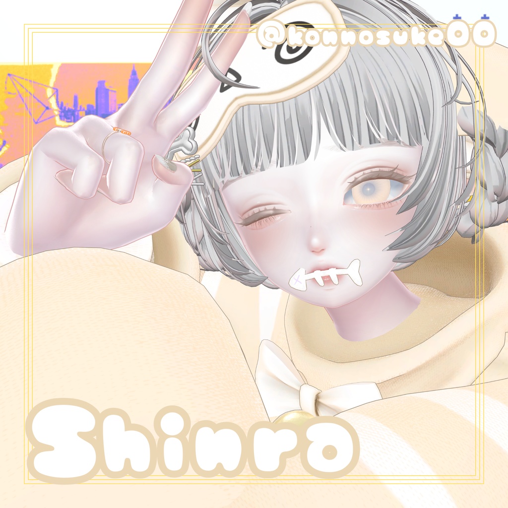 🌟24時間sale🌟【男女20Avatar対応】Stellar Iris 【VRC想定】