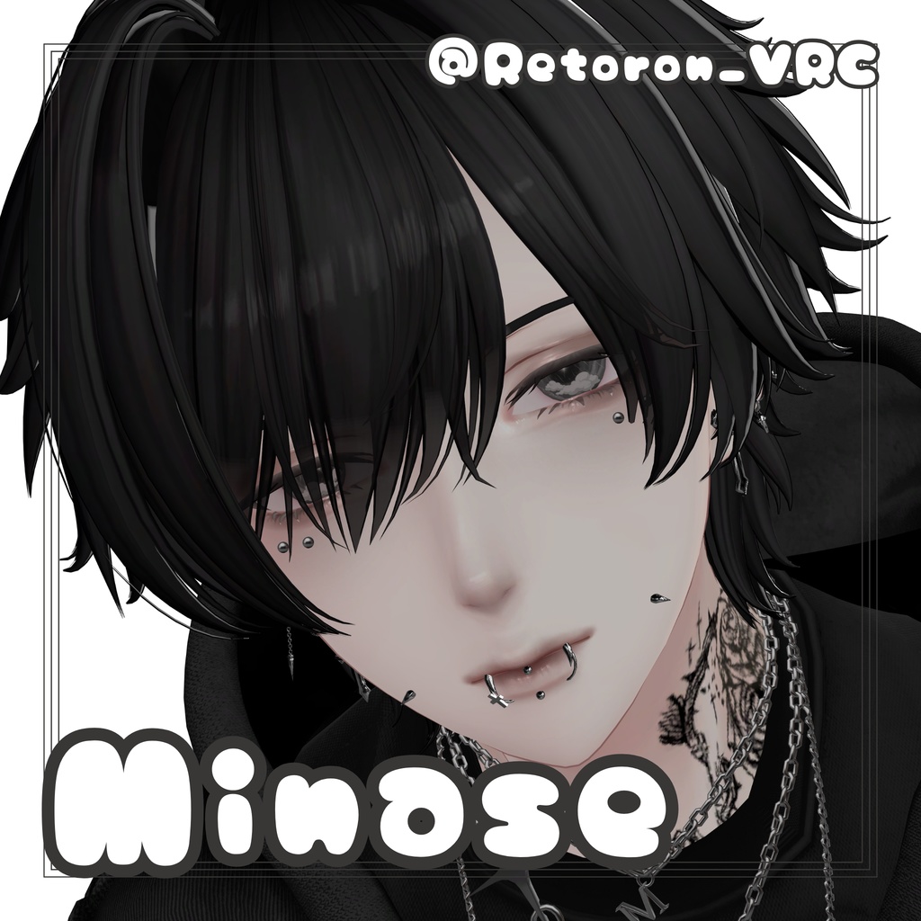 【男女23Avatar対応】Eye of the Typhoon 【VRC想定】