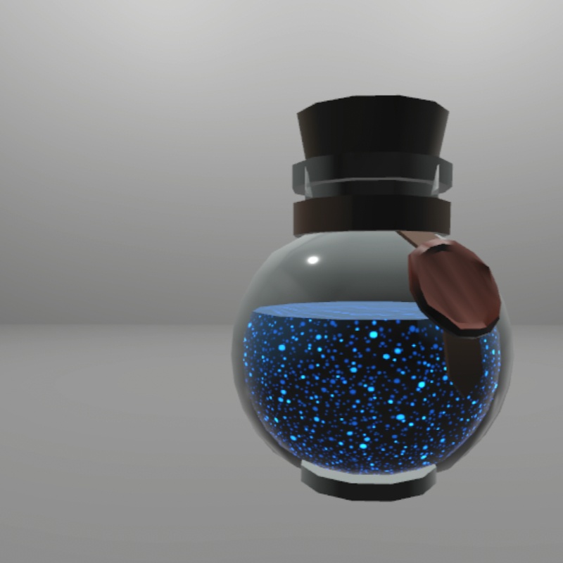 【FREE】ほしぞらの薬瓶 【VRChat想定】