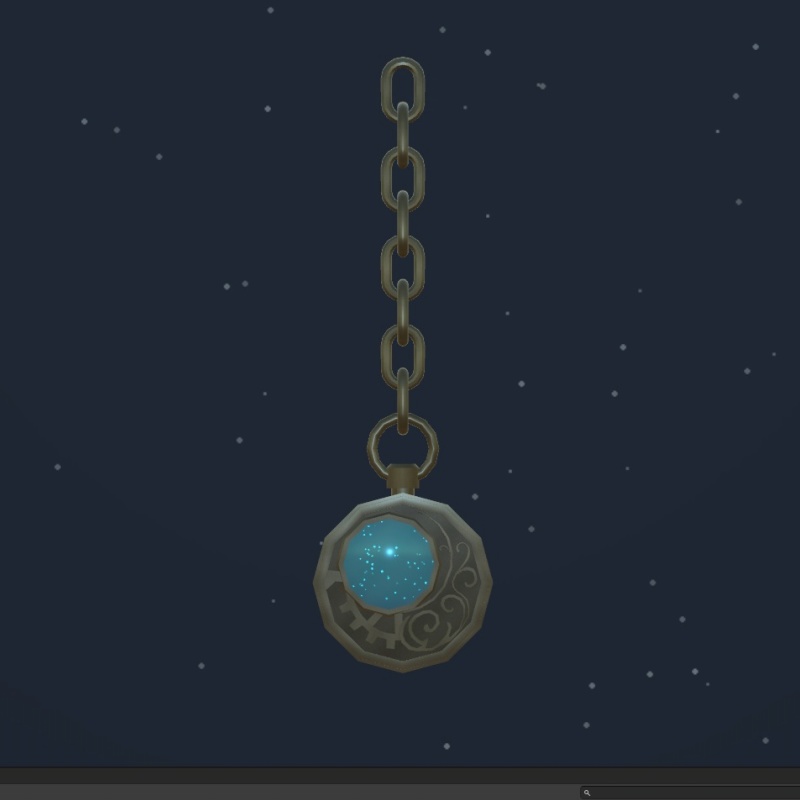 星めぐりのペンダント【VRChat想定】