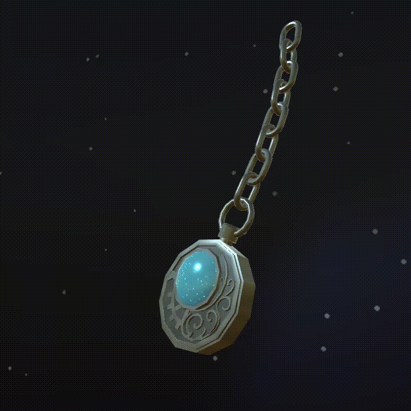 星めぐりのペンダント【VRChat想定】