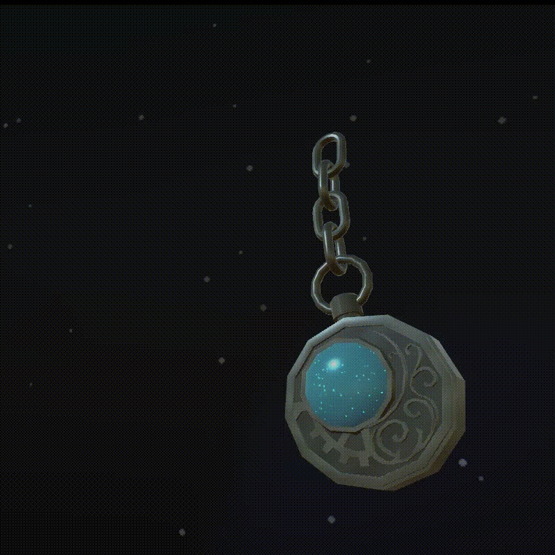 星めぐりのペンダント【VRChat想定】