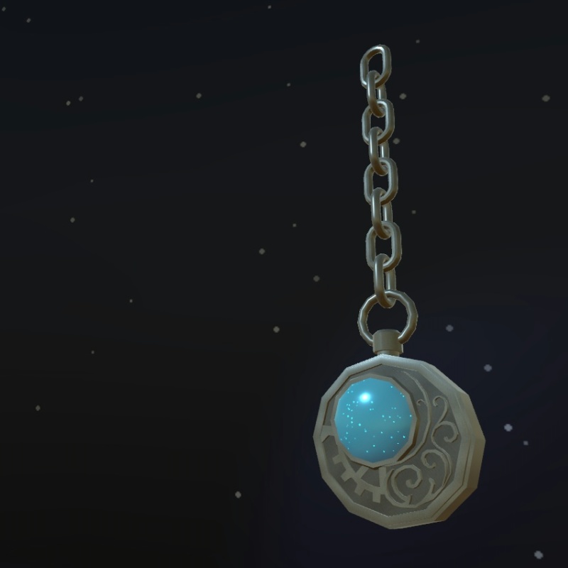 星めぐりのペンダント【VRChat想定】