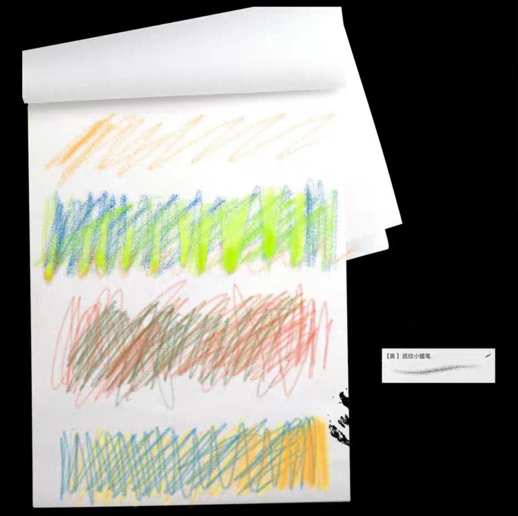 37種Procreateブラシ✨オイルパステル、クレヨン