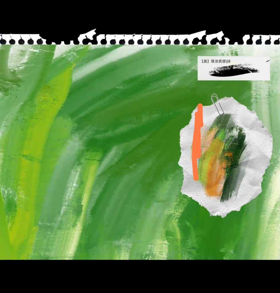 37種Procreateブラシ✨オイルパステル、クレヨン