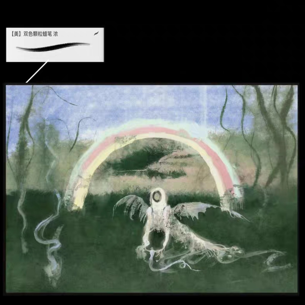 37種Procreateブラシ✨オイルパステル、クレヨン