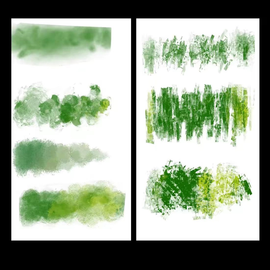 37種Procreateブラシ✨オイルパステル、クレヨン