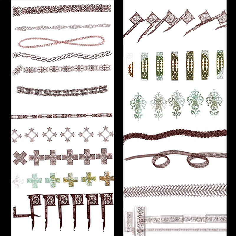 74種Procreateブラシ✨ケルト神話