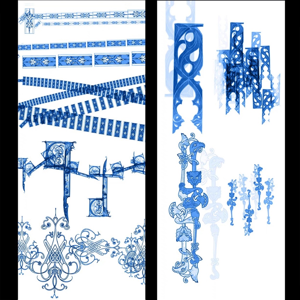 74種Procreateブラシ✨ケルト神話