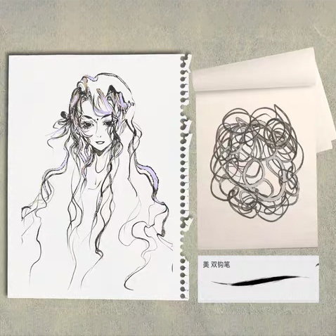 64種Procreateブラシ✨ライスペーパーのインク