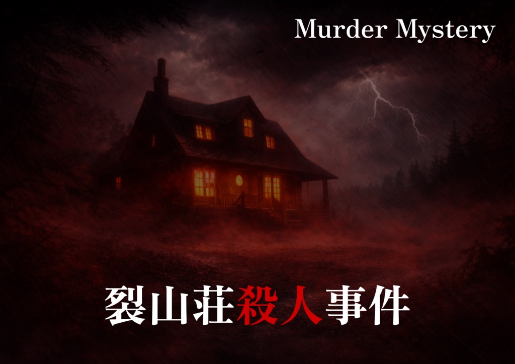 マーダーミステリー 『裂山荘殺人事件』