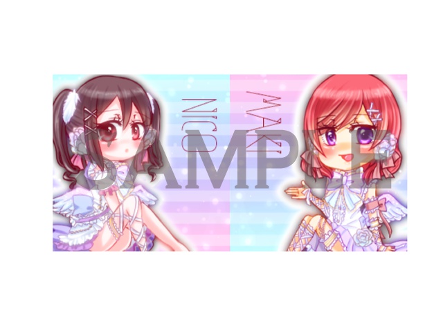 【ラブライブ】にこまきスクエア缶バッヂ