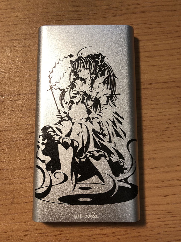 モバイルバッテリー/博麗霊夢/10000mAh/PSE有り