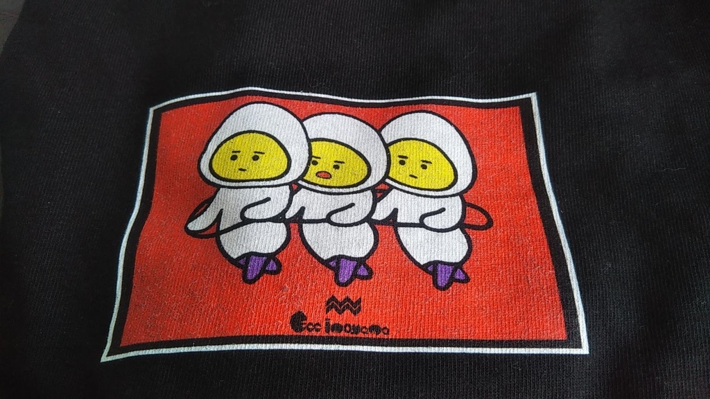 エッグ芋山【汽車ポッポスウェット】(前面プリントのみ)