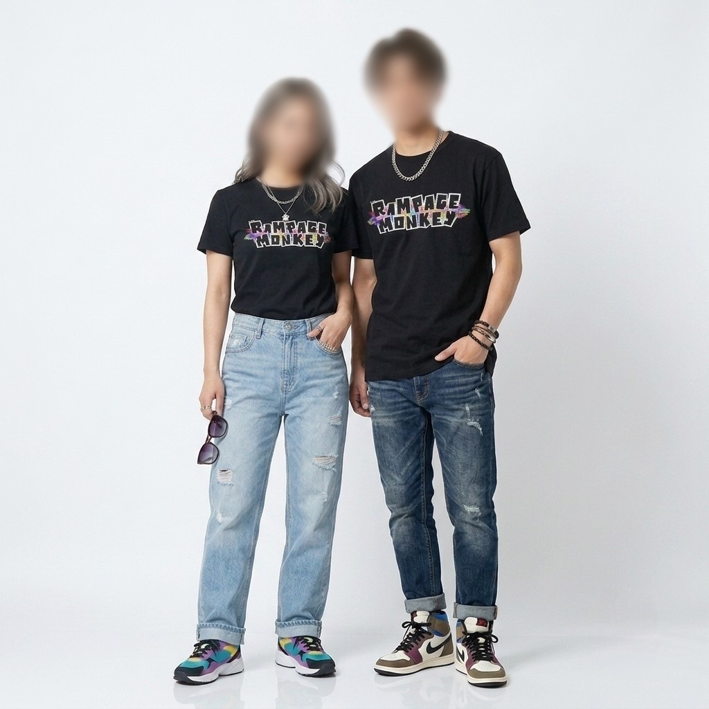 RMカラーTシャツ(ブラック)