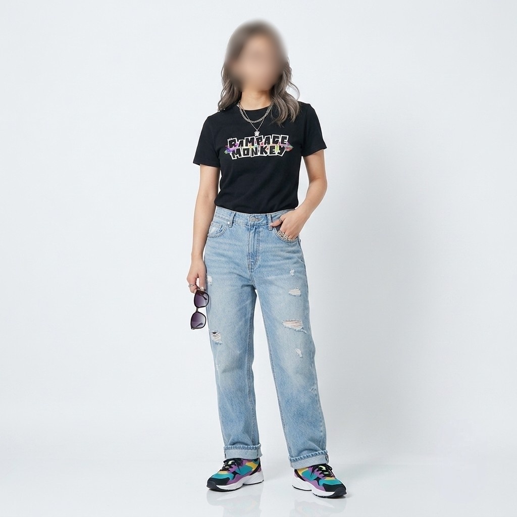 RMカラーTシャツ(ブラック)