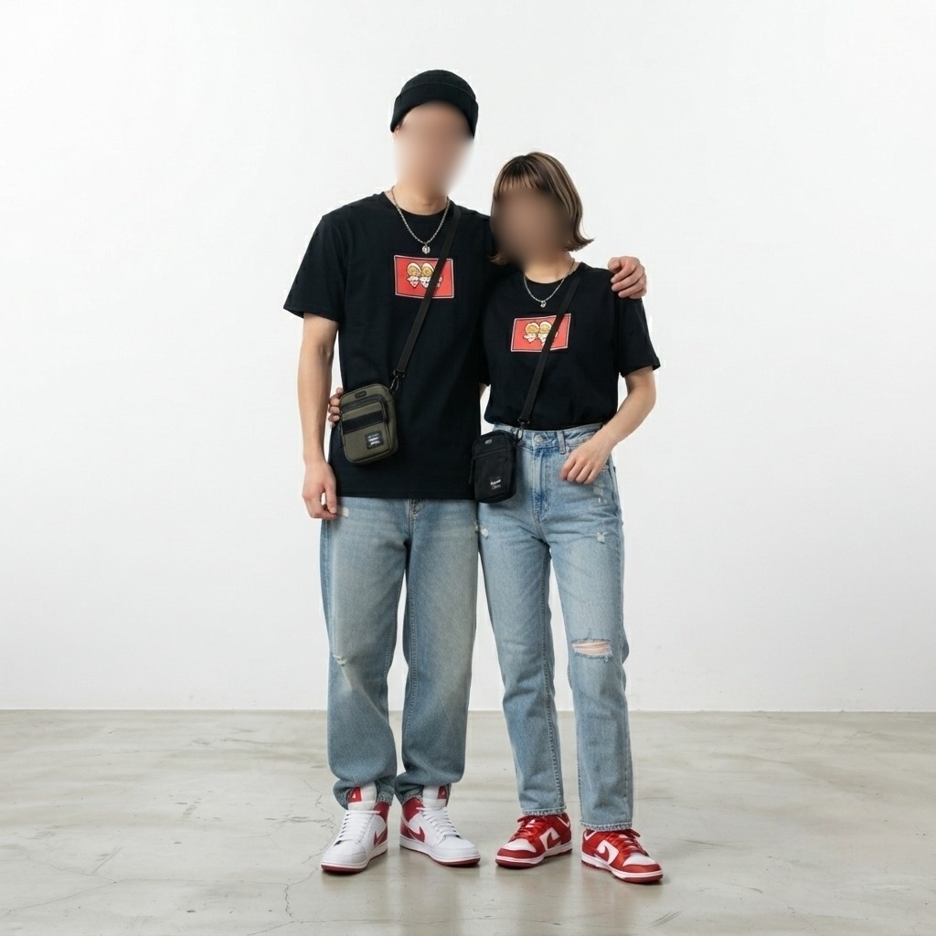 エッグ芋山【汽車ポッポTシャツ】(前面プリントのみ)