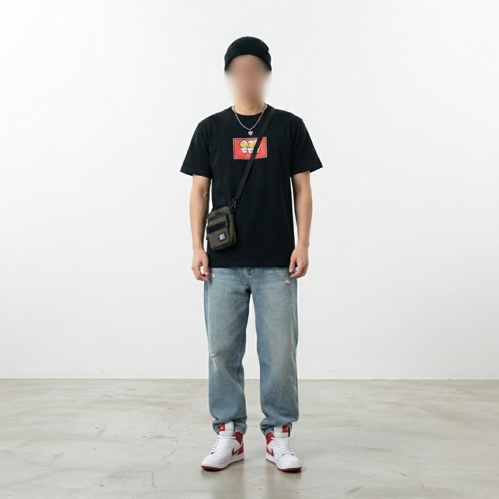 エッグ芋山【汽車ポッポTシャツ】(前面プリントのみ)