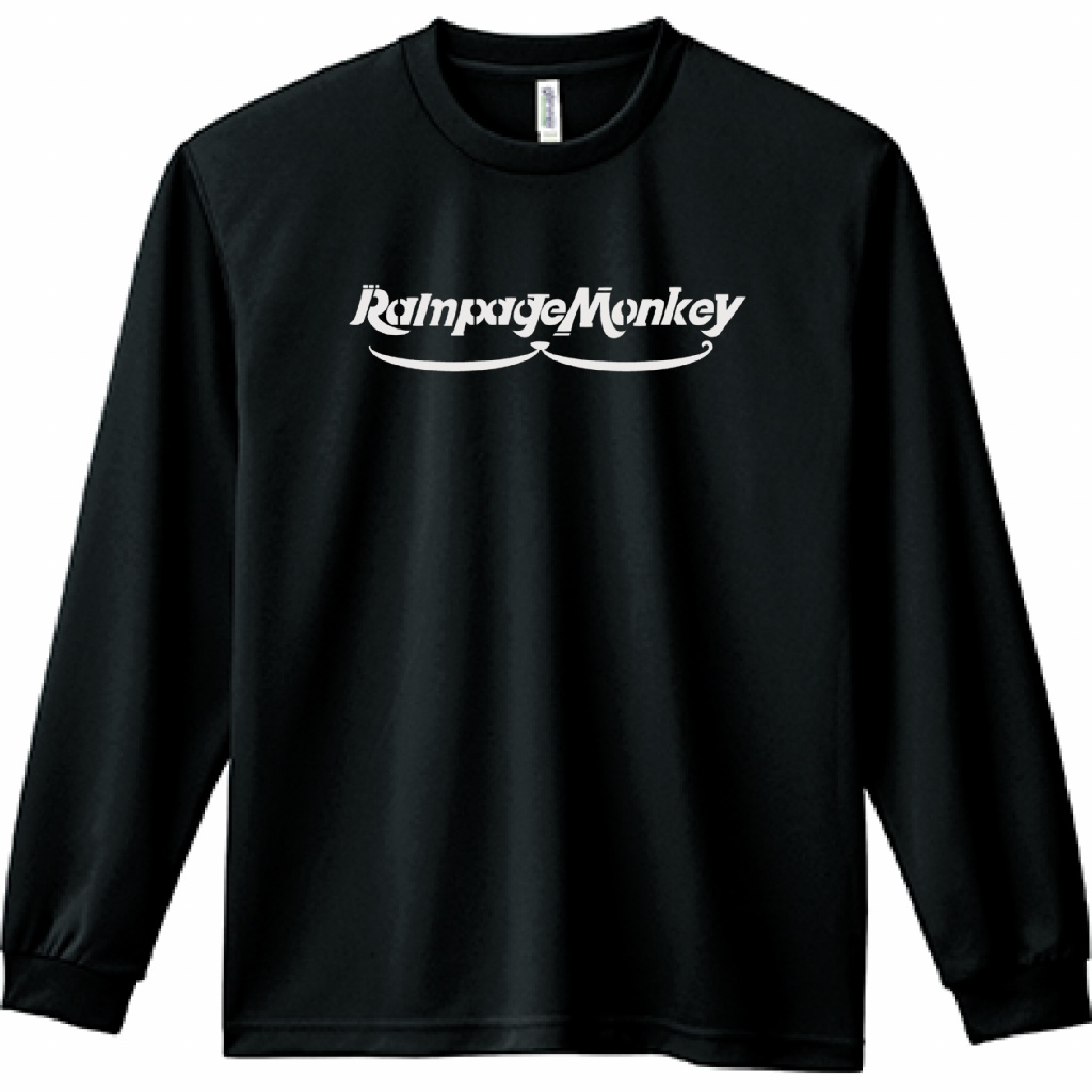 ドライロングTシャツ(ブラック)