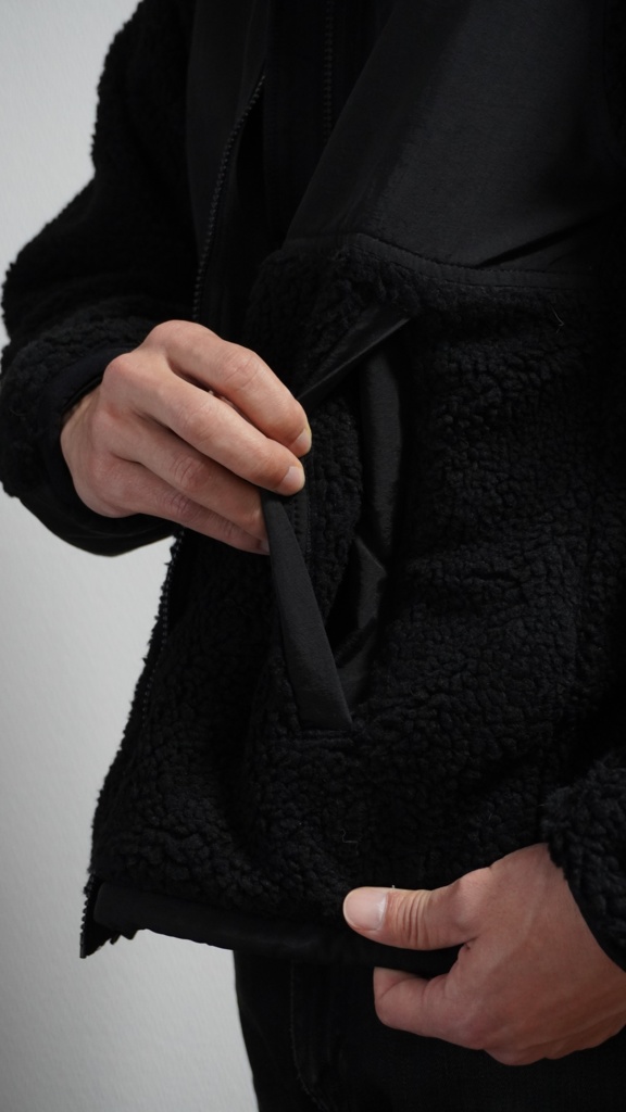 RMボアフリースジャケット