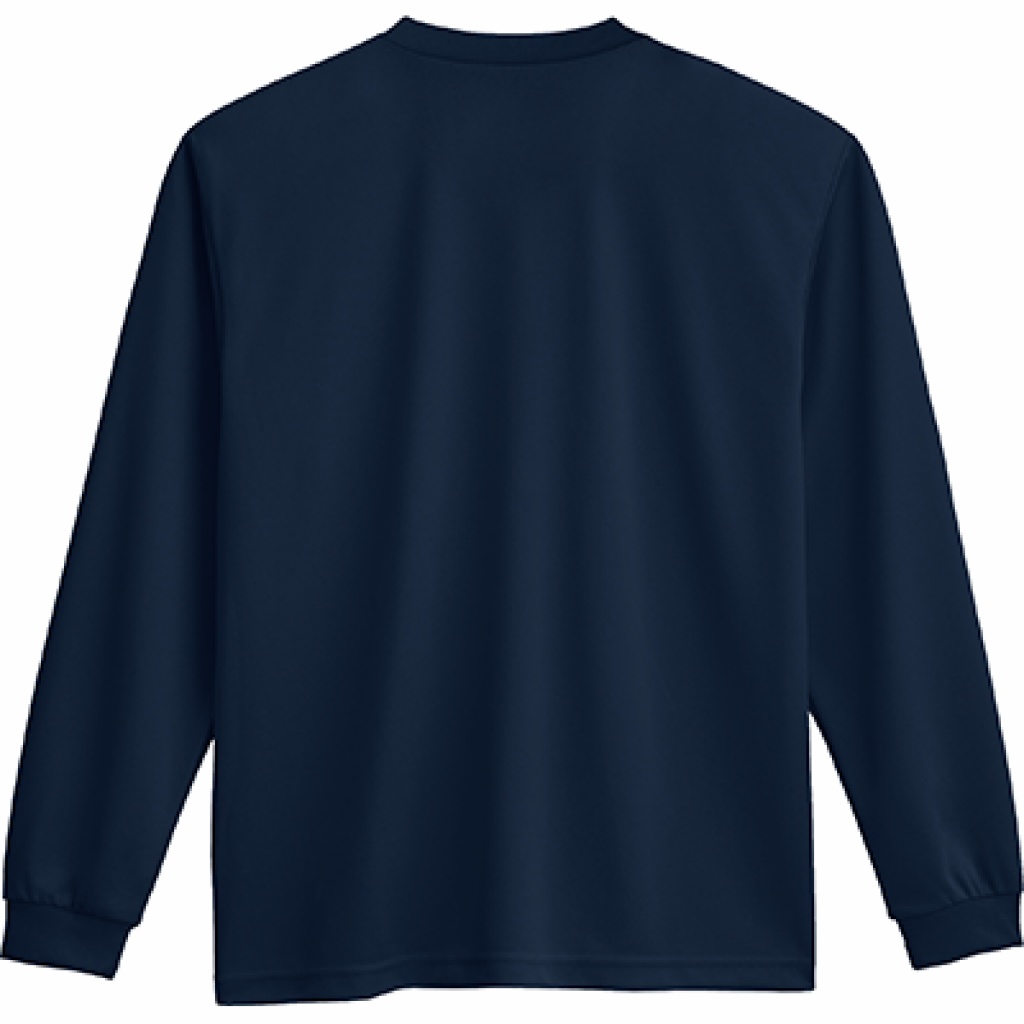 ドライロングTシャツ(ネイビーブルー)