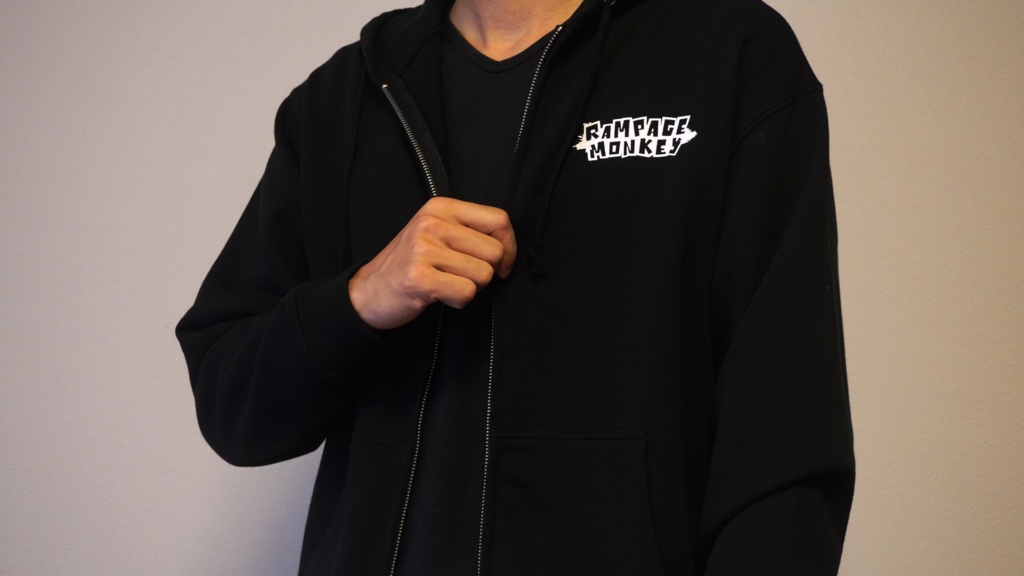 RMジップアップパーカー【受注期間1/25~2/2】(お届け予定3月ごろ)