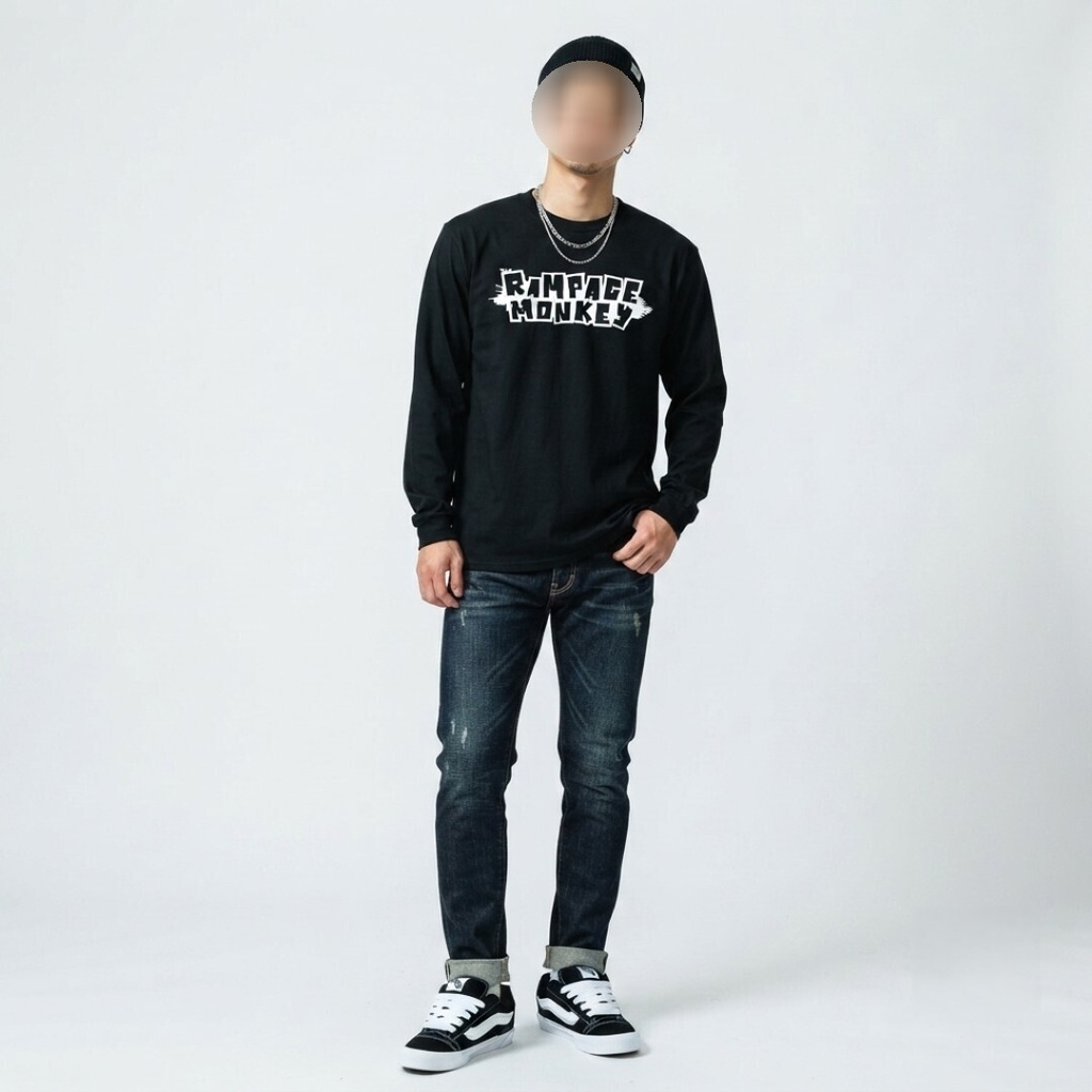 RMドライロングTシャツ(ブラック) 【7月11日~受注開始】