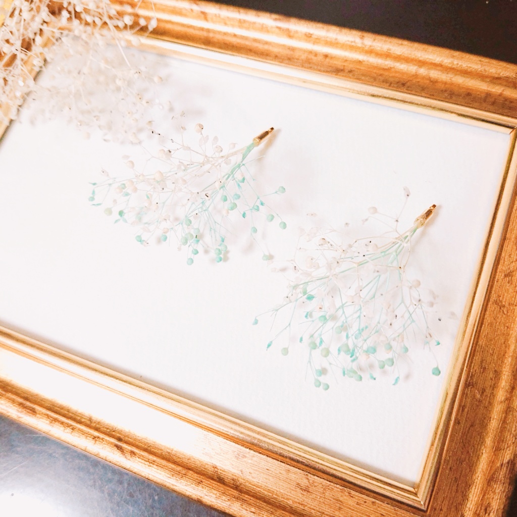 ハイキュー 各校イメージかすみ草ピアス 青葉城西 Cororo Booth