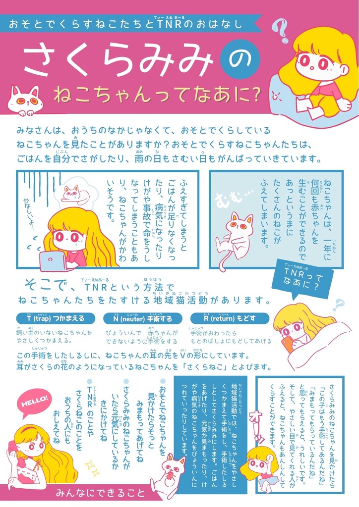 地域猫活動について(子ども向け)
