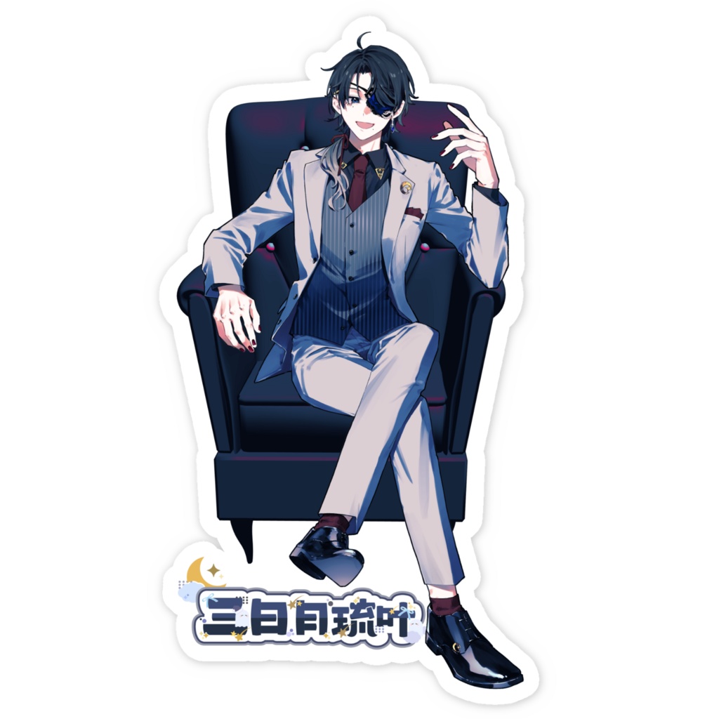 ハーフアニバーサリーステッカー