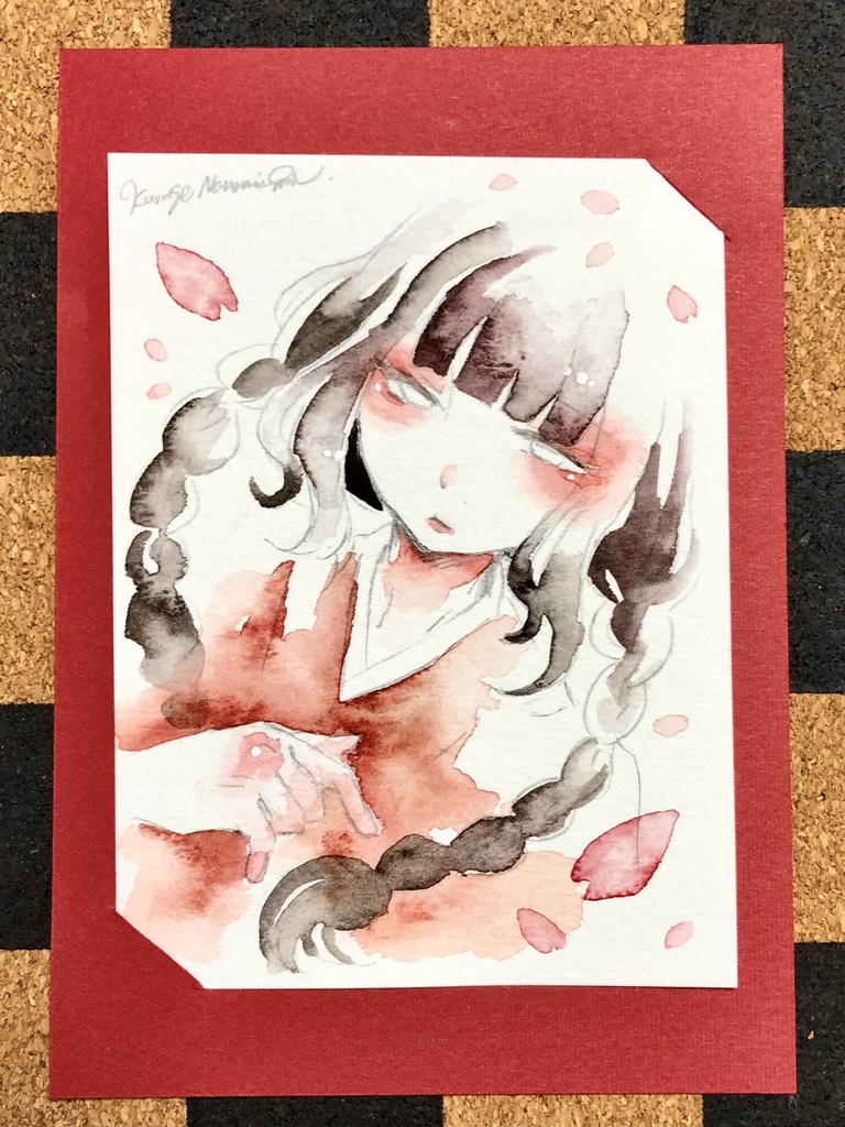 【原画】ドローイング/雨