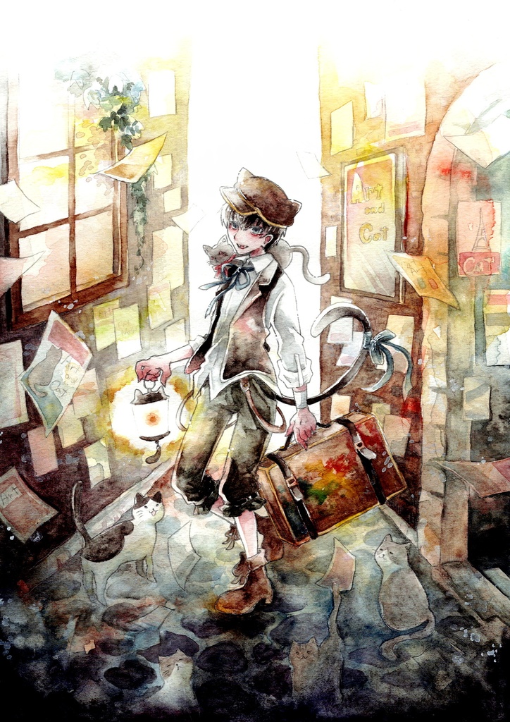 【原画】夜のお導きのままに