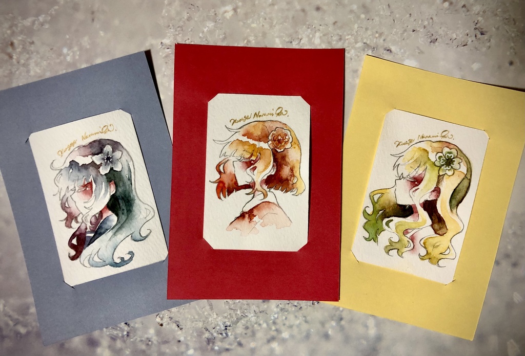 【原画】わたし色に染まれvol.3ドローイング【全3種】