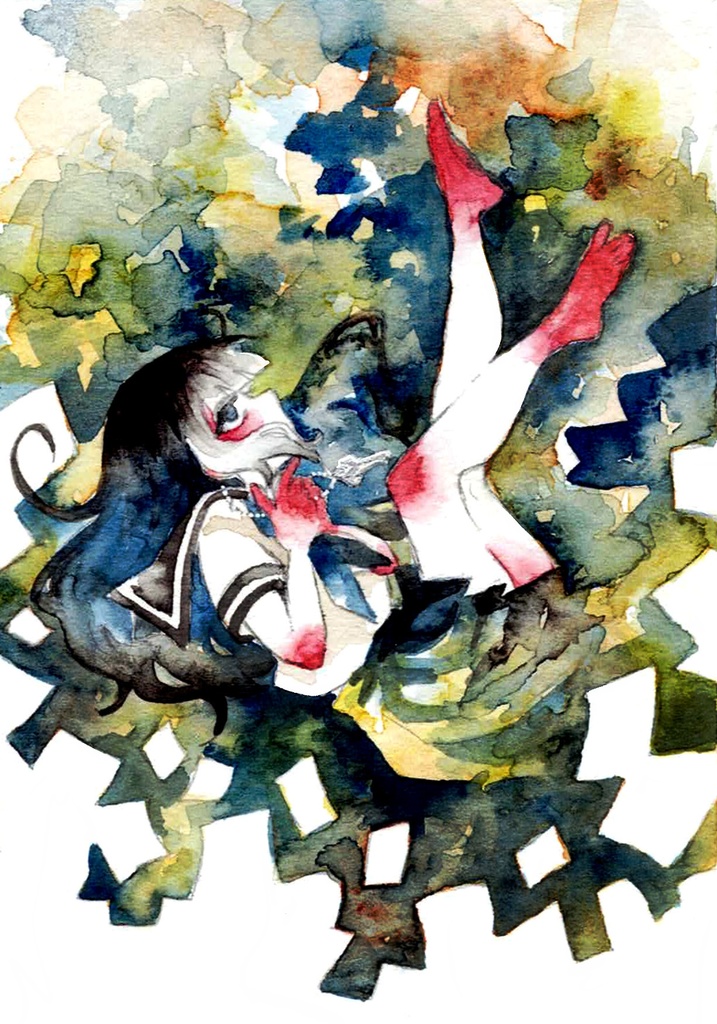 【原画】ごめんね神さま/ありがとう神さま