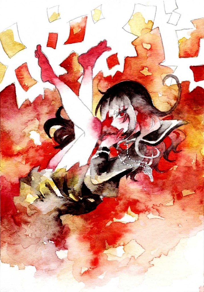 【原画】ごめんね神さま/ありがとう神さま