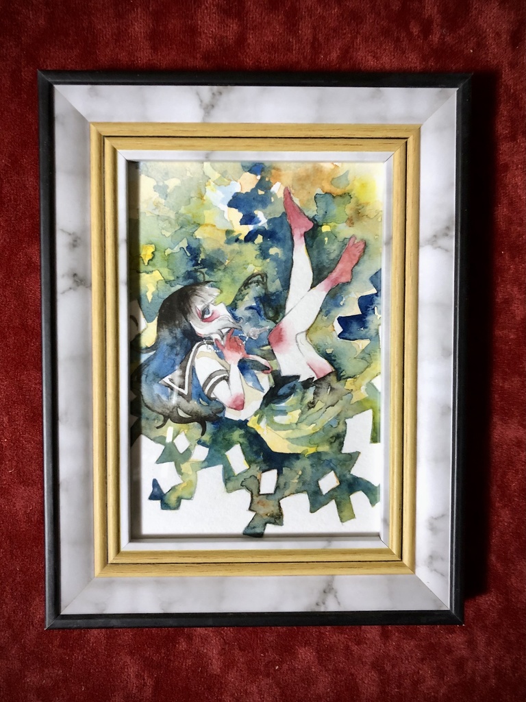 【原画】ごめんね神さま/ありがとう神さま