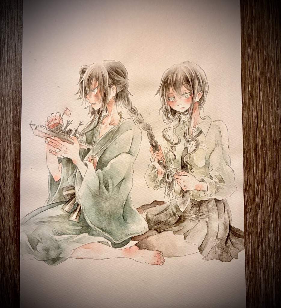 【水無月に死す原画】昔噺