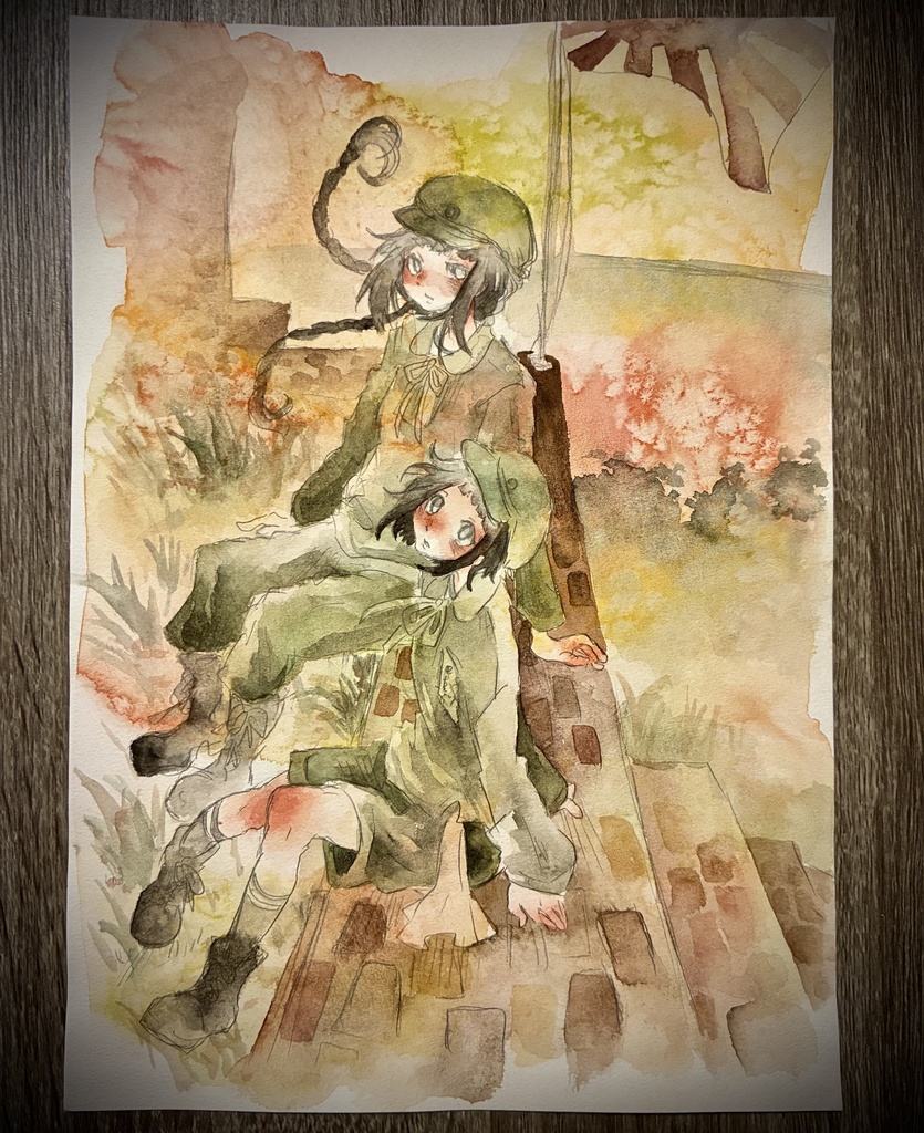 【水無月に死す原画】駐屯兵