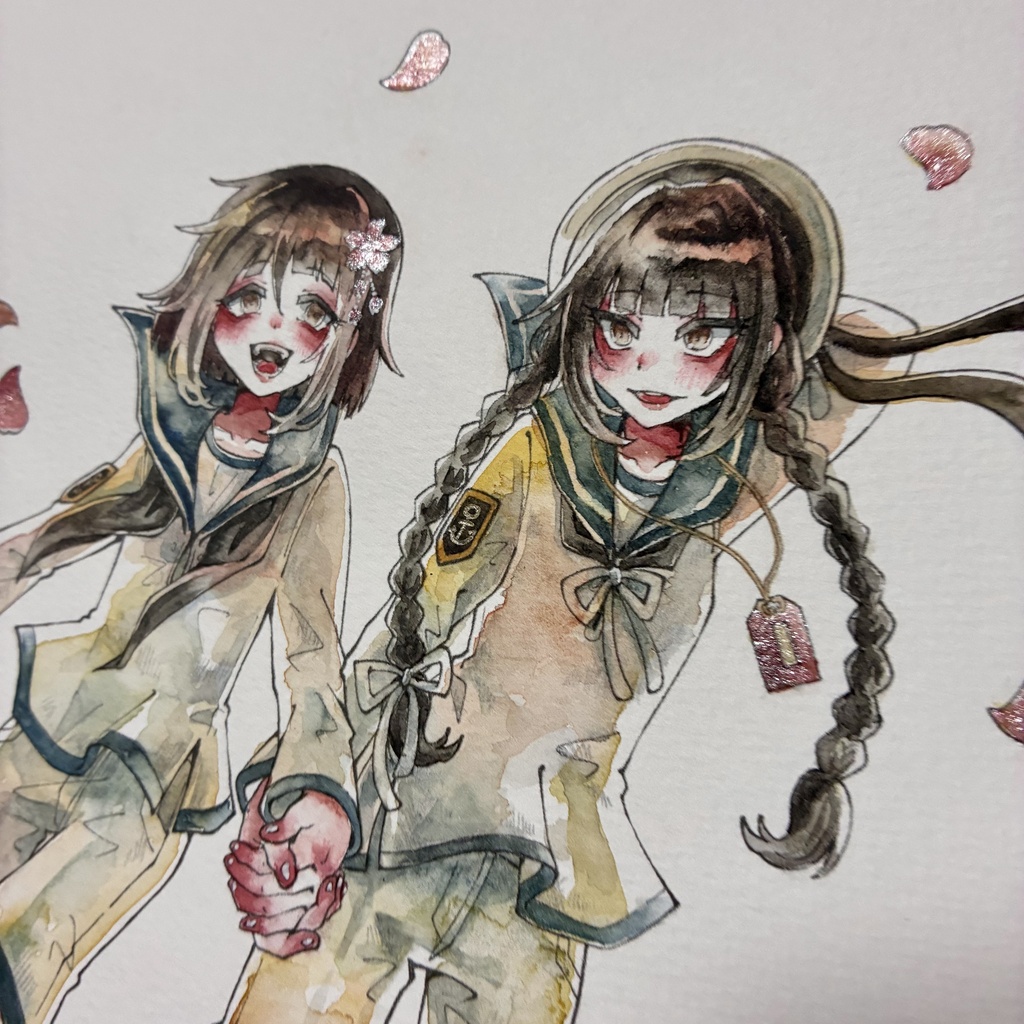 【水無月に死す原画】10周年記念イラスト