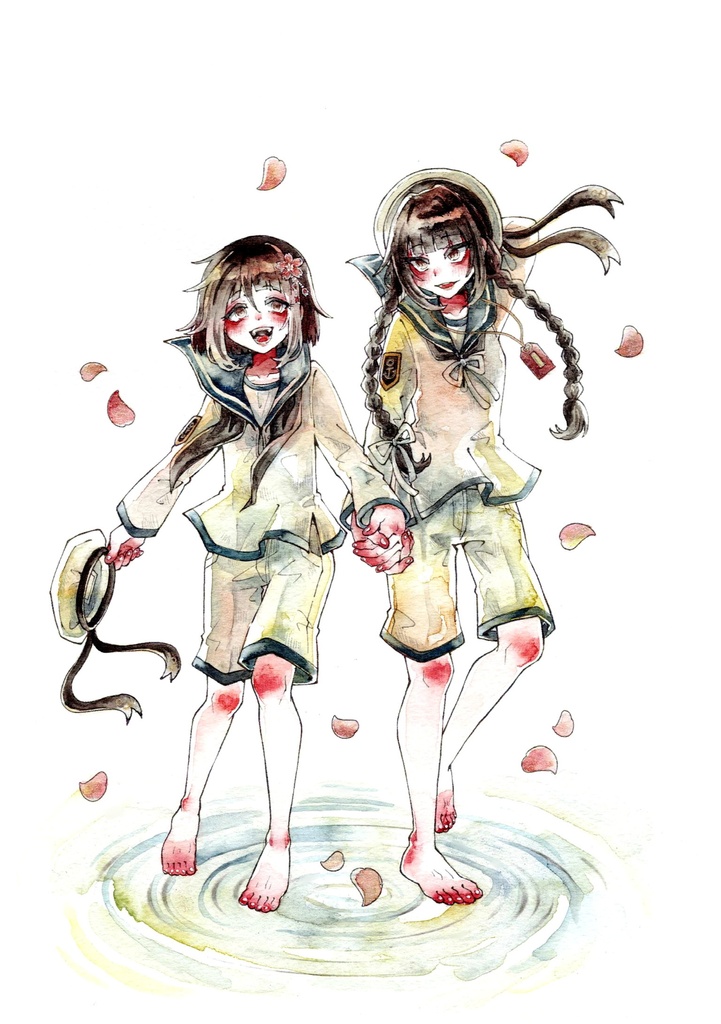 【水無月に死す原画】10周年記念イラスト