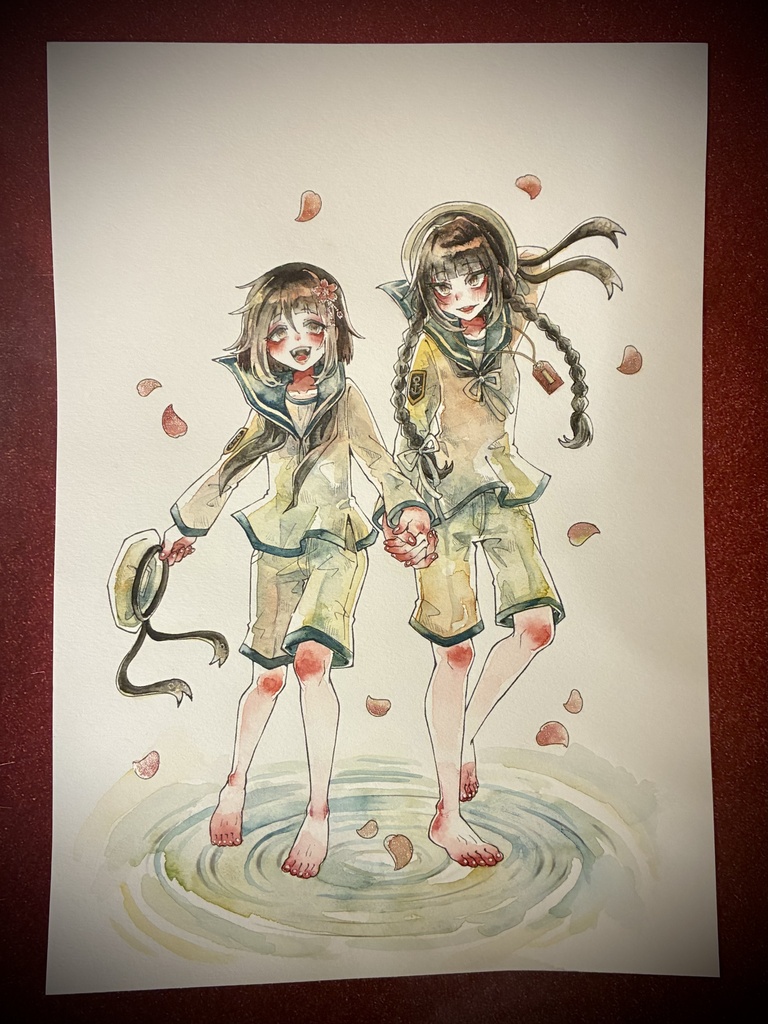 【水無月に死す原画】10周年記念イラスト