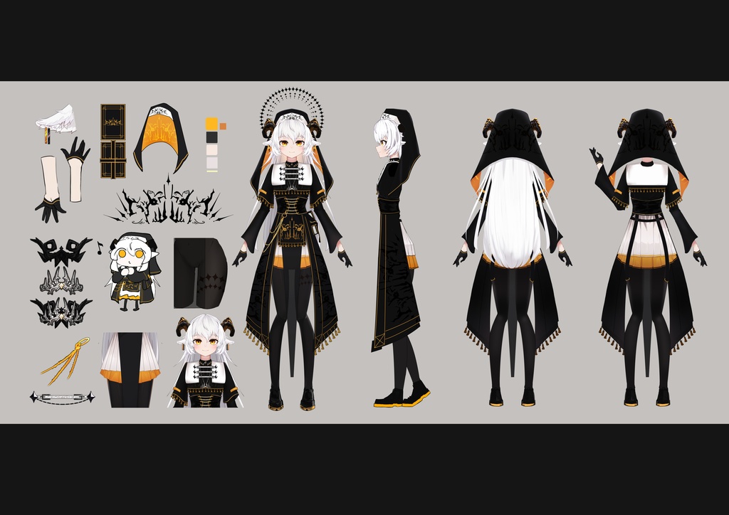 フィリア- Live2D Model【VTS対応】