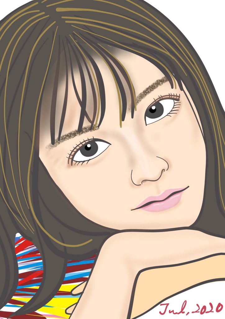 女性のイラストその６